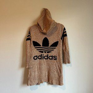 Dupe Adidas Cardigan With hood